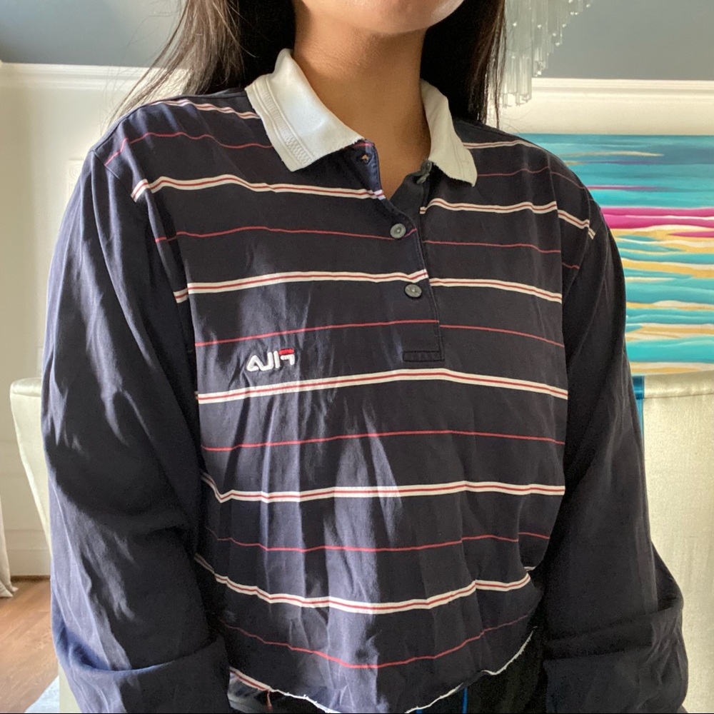 Cropped Fila Longsleeve